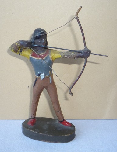 Wildwest figur aus masse - -,