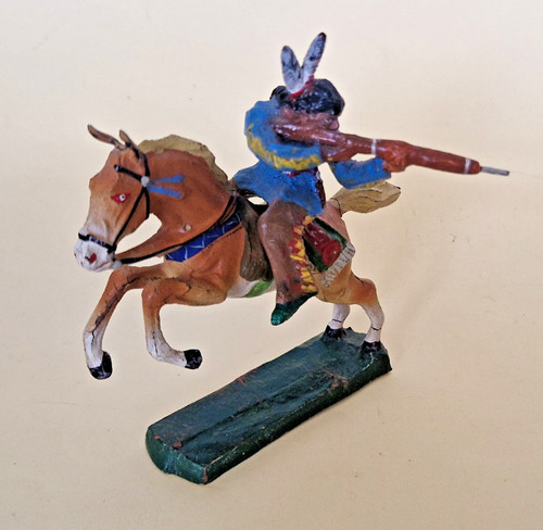 Elastolin wildwest massefigur - elastolin,
