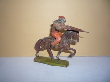 06 alte Wildwestfiguren aus