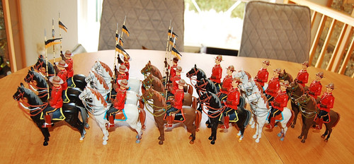 Konvolut mountie canadier - mountie,