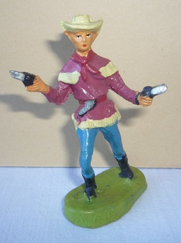 Wildwest figur aus masse - -,