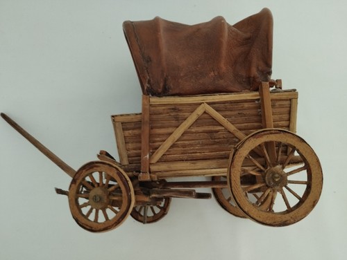 Nachlass alter planwagen - planwagen, holz