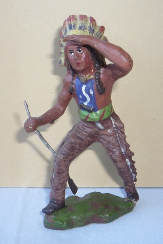 Wildwest figur aus masse - aus,
