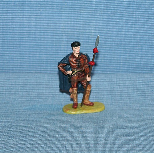 Elastolin figur trapper - figur:,