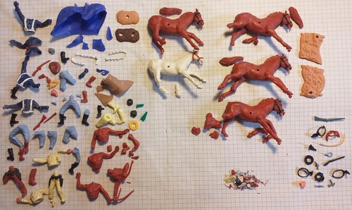 Timpo toys schadhafte teile - timpo,