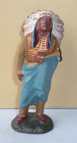Wildwest figur aus masse - aus,