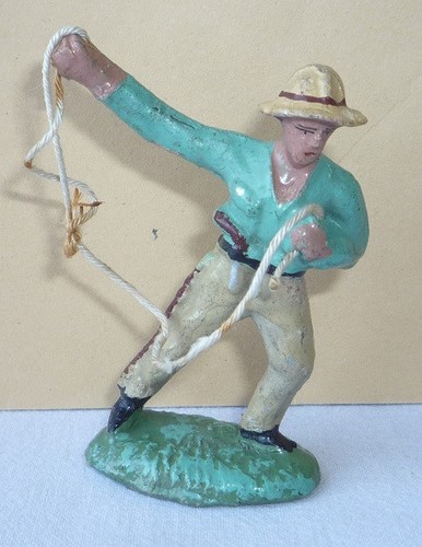 Wildwest figur aus masse - -,