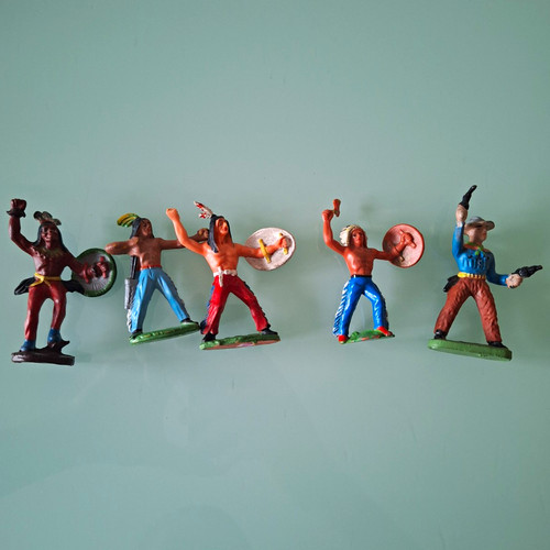 Vintage ddr indianer - &, cowboy