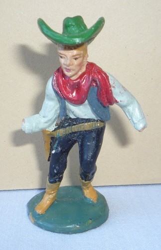 Wildwest figur aus masse - -,