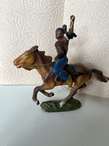 Indianer pferd mit - indianer, zu