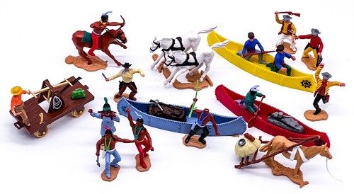 Timpo toys wildwest konvolut - toys,