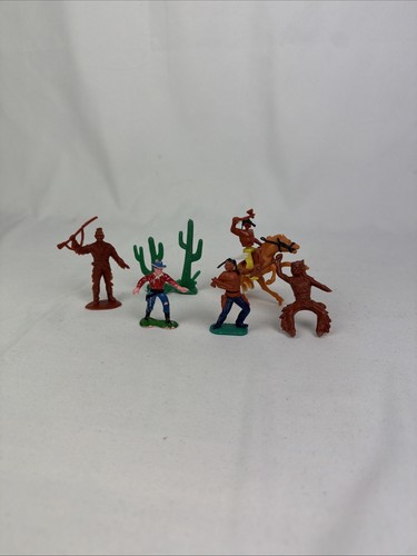 Vintage wild west figuren - west,