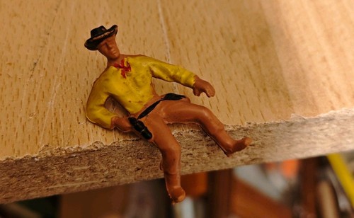 Extrem seltener gummi cowboy - extrem,