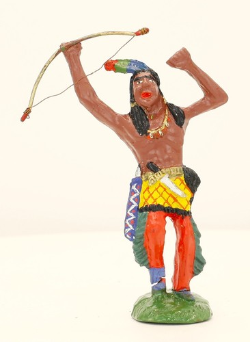 Plastinol indianer massefigur - plastinol, indianer-massefigur
