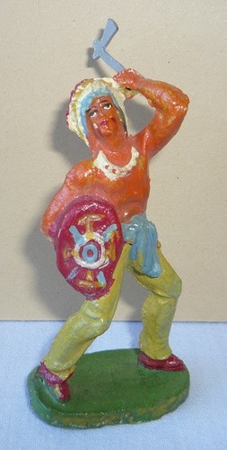 Wildwest figur aus masse - aus,