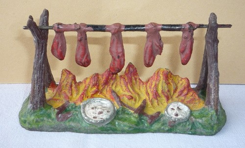 Wildwest figur aus masse - figur,