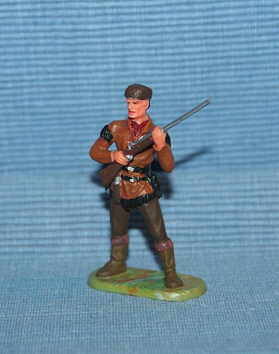 Elastolin figur trapper - elastolin,