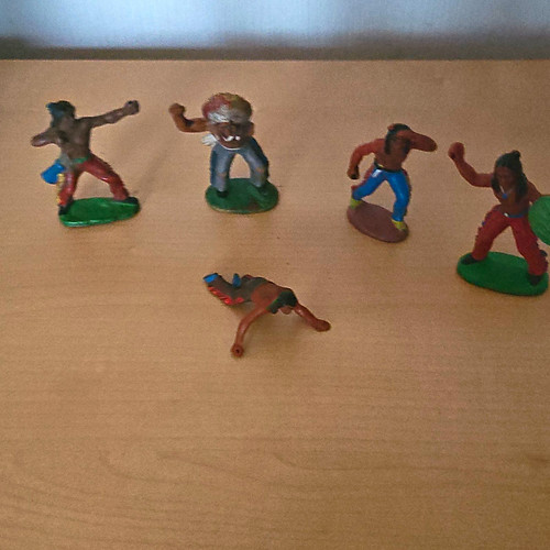 Wildwest indianer figuren - wildwest,
