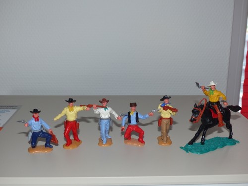 Timpo toys cowboys figuren - cowboys,,