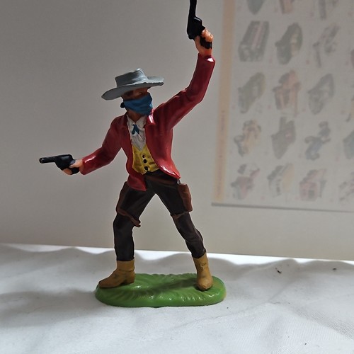Wildwest cowboy bandit figur - wildwest,