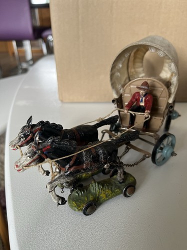 Blech planwagen massefiguren - blech-planwagen,