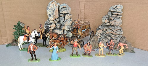 Elastolin hausser diorama - elastolin,