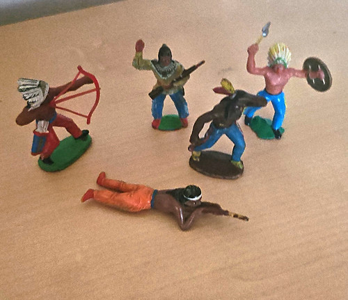 Wildwest figuren konvolut - wildwest,