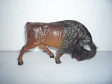 10 alte Wildwestfiguren aus